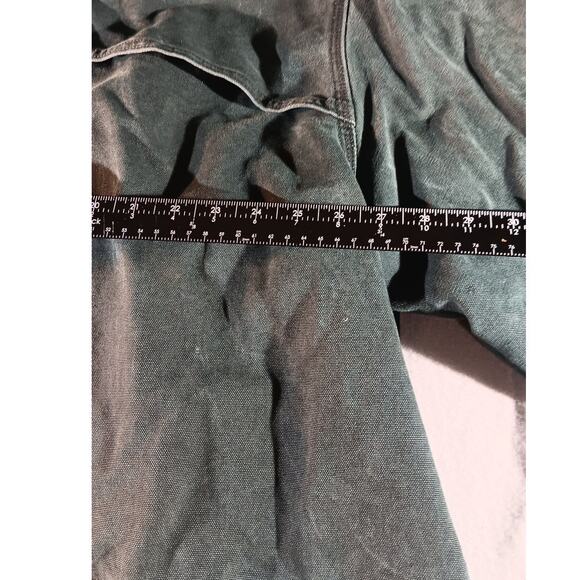 Vintage Carhartt Union Made USA Green Duck Work Jacket 4XL Blanket Lined - Picture 5 of 8